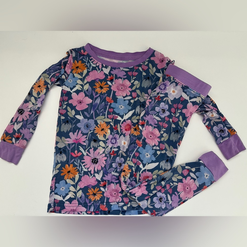 Little Sleepies Dusk Blooms Floral Pajama Set